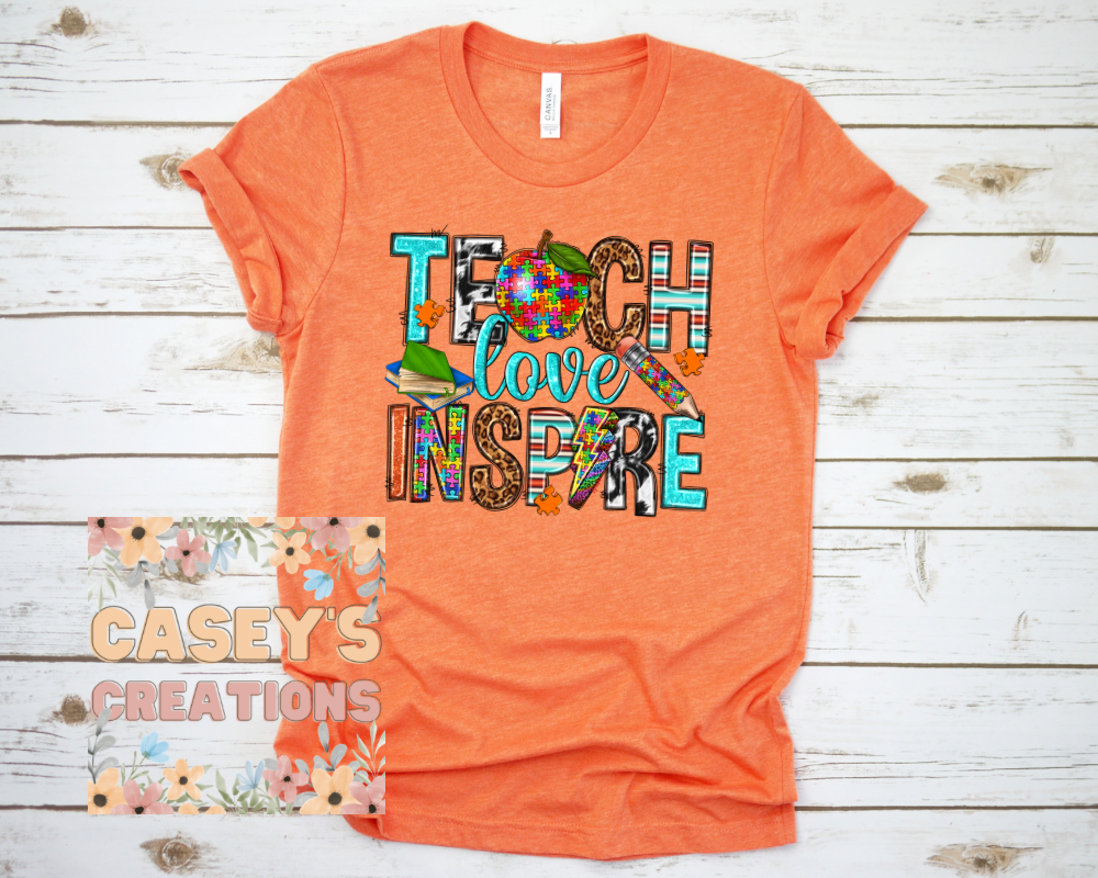 Teach, love, inspire