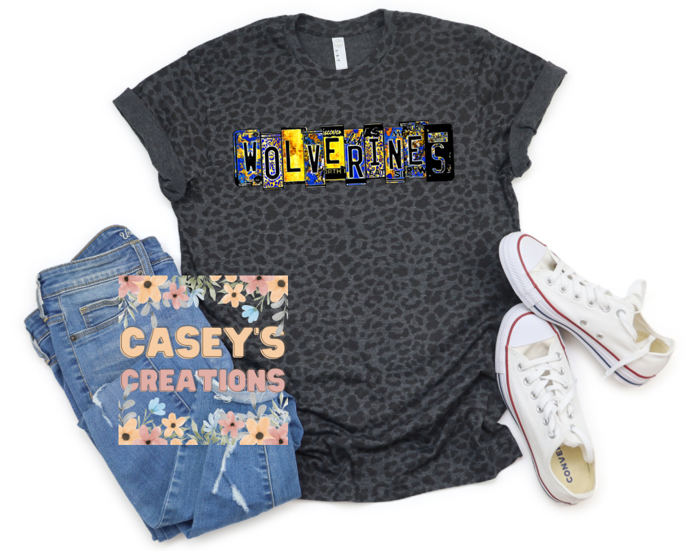 License plate on leopard INFANT AND TODDLER